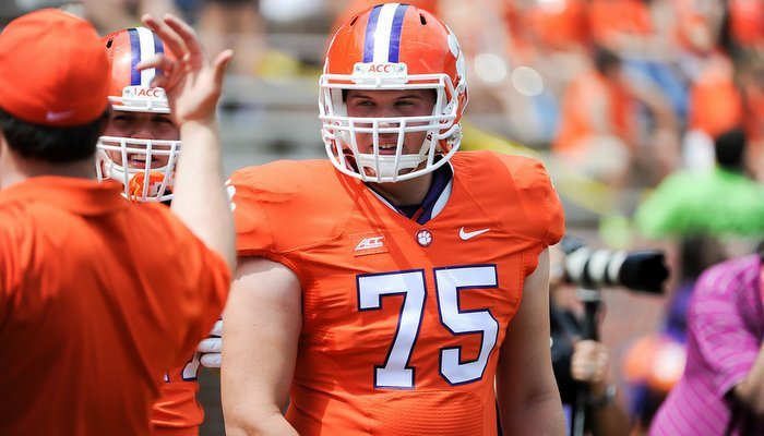 Clemson offensive line ranked #2 in the nation