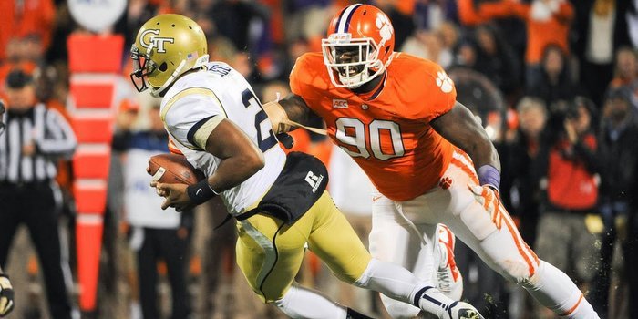 Clemson DE listed in Mayock's NFL draft position rankings
