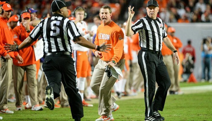 Swinney fired up after another Clemsoning question