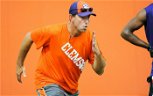 Clemson football gets off to a running start this week with interviews and golf