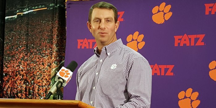 Swinney named Home Depot Coach of the Year