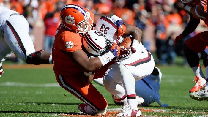 Clemson focused on Gamecocks, the next team in the Tigers' way