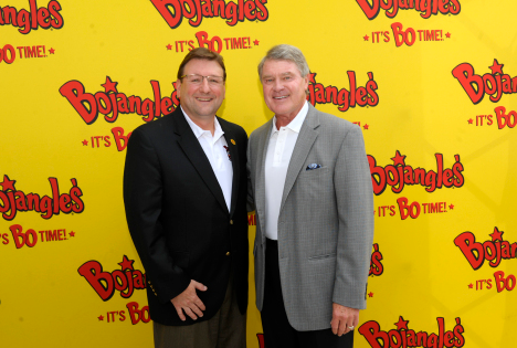 Swofford is happy to partner with Bojangles' delicious chicken biscuits 