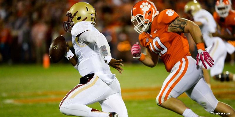 Boulware had seven tackles against Boston College