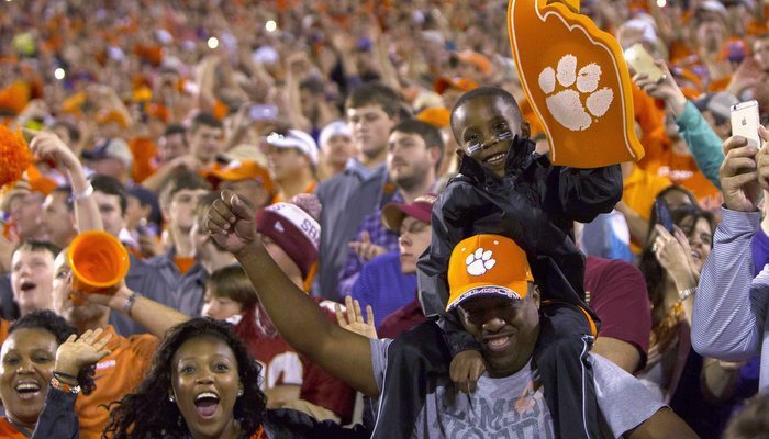 Clemson has some of the best fans in the nation