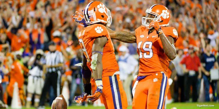 Clemson ranked #1 in latest AP Poll