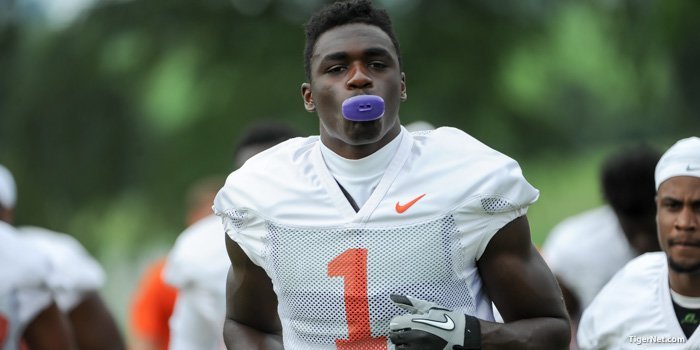 Jayron Kearse is one of the returning starters on Clemson's defense 