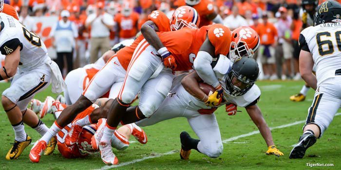 Clemson now 4th nationally in total defense, 24th in rushing offense