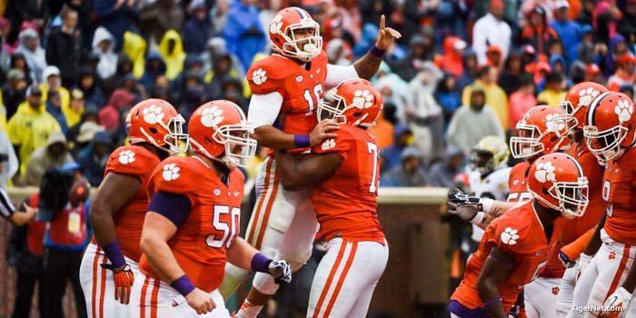 Clemson ranked #1 in Composite Rankings