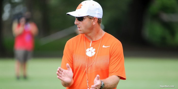 Wednesday update: Swinney says people doubting Tigers is nothing new