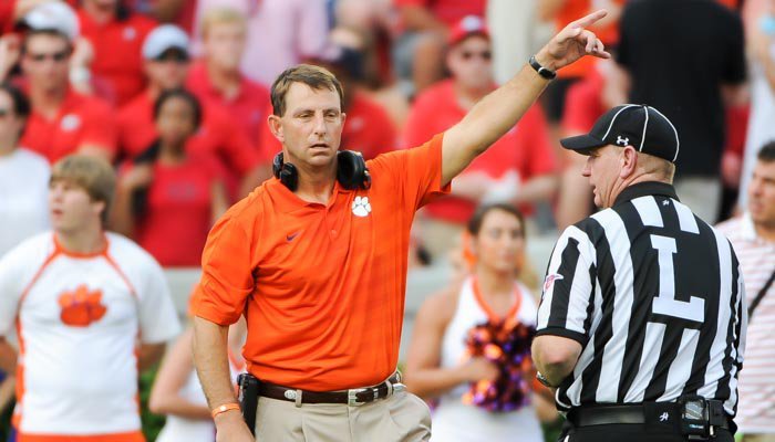 Swinney thinks Notre Dame could have an unfair advantage by playing less total games than most conference champions