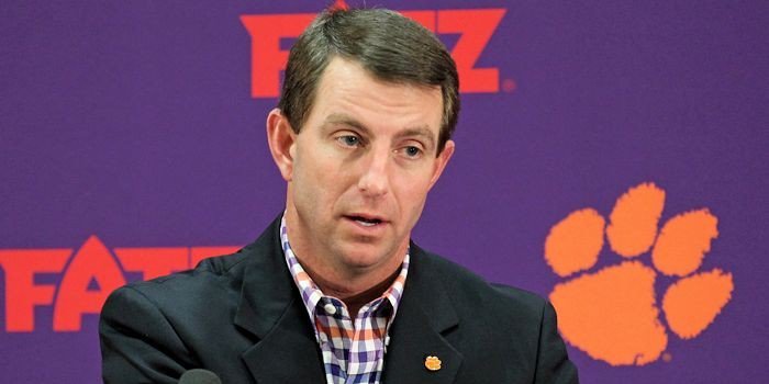 Swinney on Gamecocks: This game isn't any more important to them than it is us
