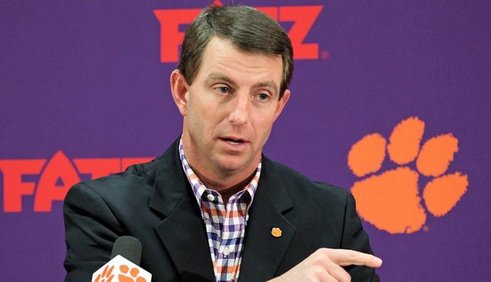 Swinney says Mountaineers have the Tigers' full attention
