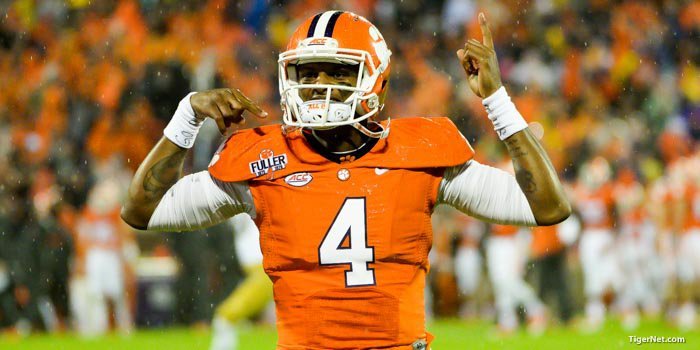 Breaking down the Clemson post-spring offensive depth chart