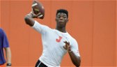 Sunday camp features new QBs and one of the state's top WR