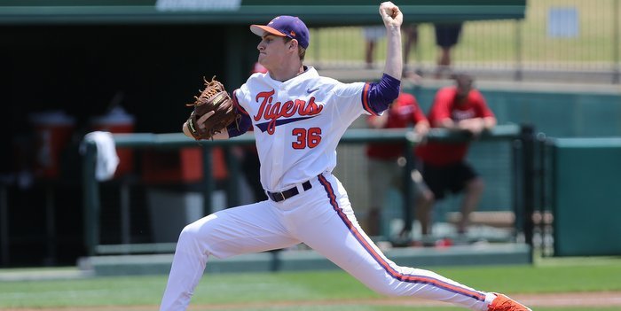 Krall allowed just one run in a complete game effort Sunday against NC State 