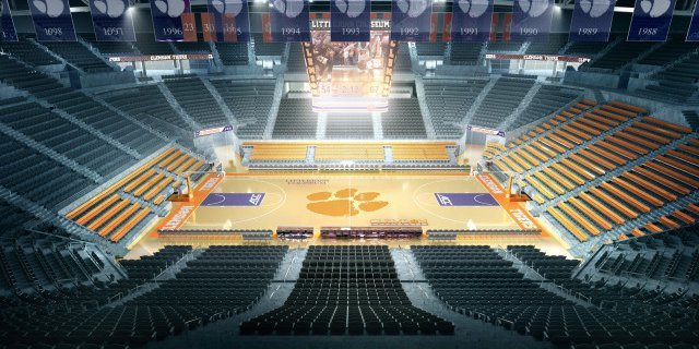 The new Littlejohn Coliseum should be completed this fall
