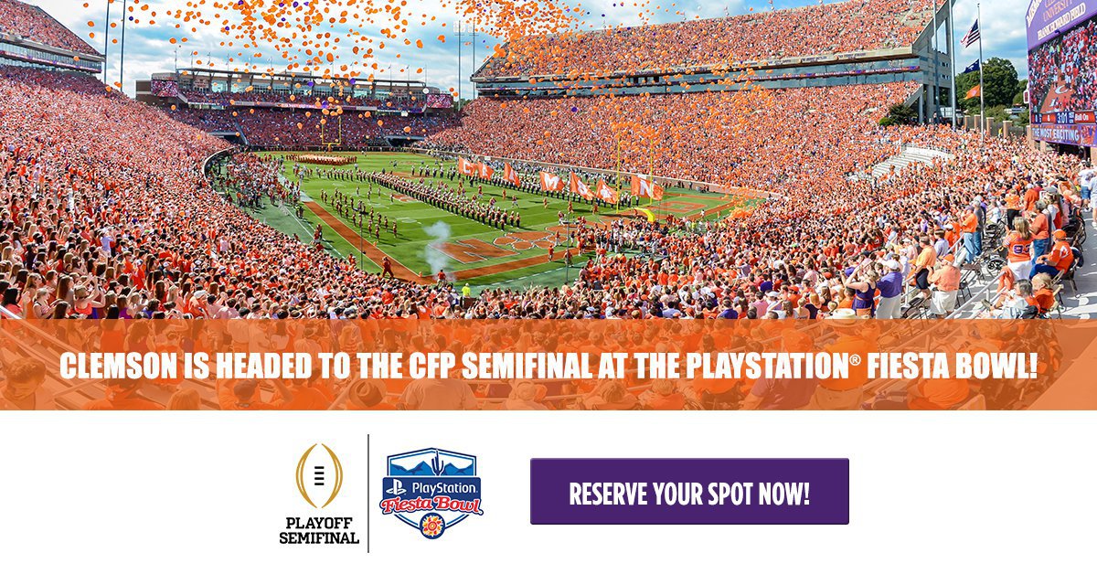 Official Fiesta Bowl Packages Available Now!