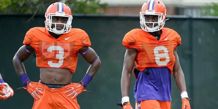 Clemson WR's ranked #1 in the nation