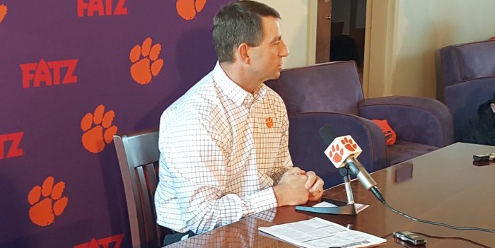 Buyout terms of Swinney's new contract