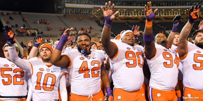Clemson rises in the latest AP Poll