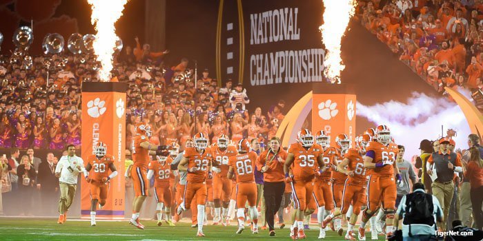CFB analyst ranks Clemson #1 in the nation