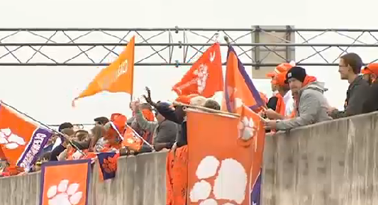Clemson fans have been special this season 