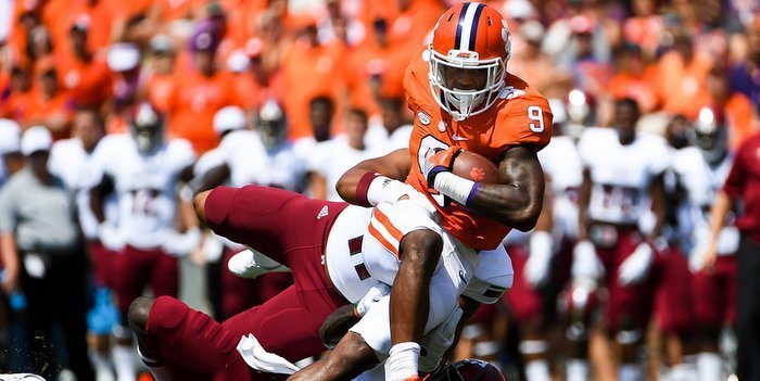 Gallman not worried about his touches, just wants to win