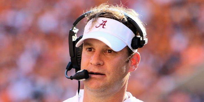 Lane Kiffin is off to recruit for FAU (Randy Sartin-USA TODAY Sports)