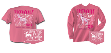 Southern Fried Cotton tshirt “Howlin for a Cure”