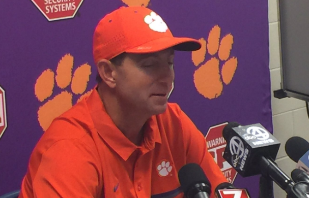 Dabo Swinney on not kicking the FG at end of game