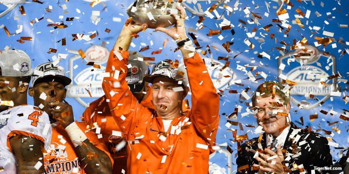 Swinney thinks that Clemson will eventually win another natty title