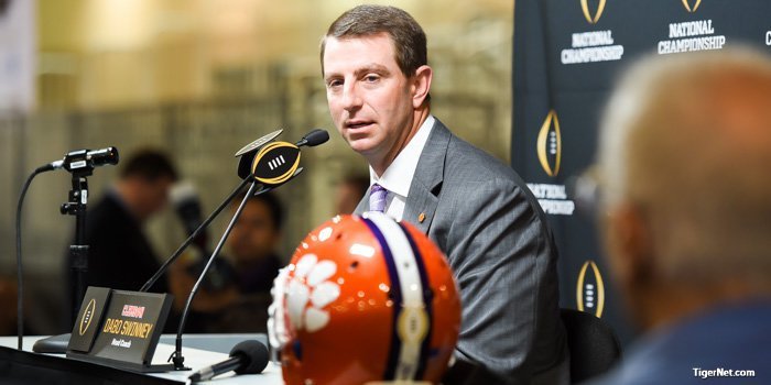 New contract places Swinney in top ten nationally