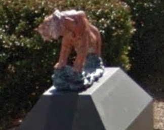 Tiger statue stolen from local Bank of America