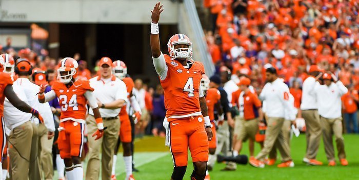 Clemson drops in latest Coaches Poll