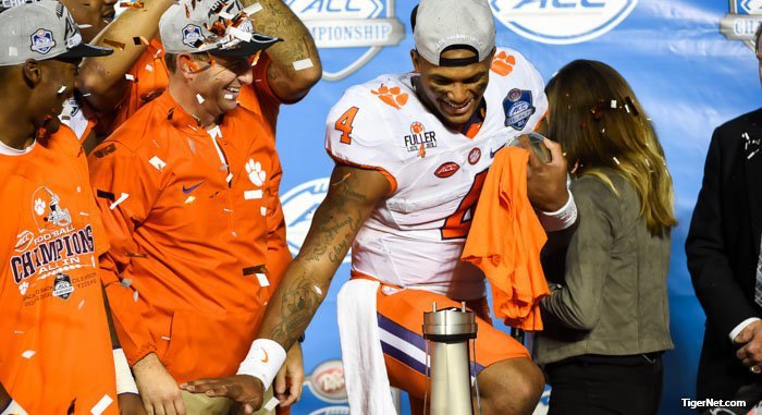Clemson earns #2 seed in College Football Playoff