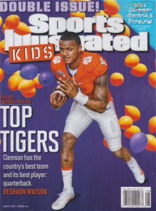 Deshaun Watson on another Sports Illustrated cover