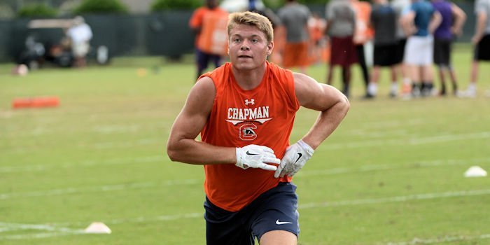 Holden performed well at the 2015 Dabo Swinney Football camp