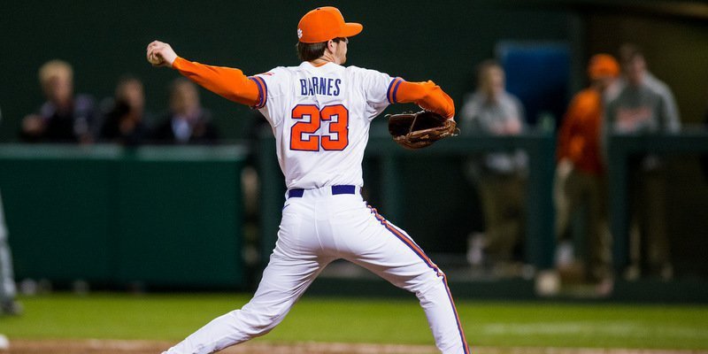 UVA snapped Charlie Barnes' streak of 27.2 innings pitched in a row with giving up a run.