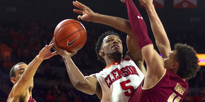 Blossomgame was a two-time All-ACC player at Clemson (Josh Kelly / USA Today)