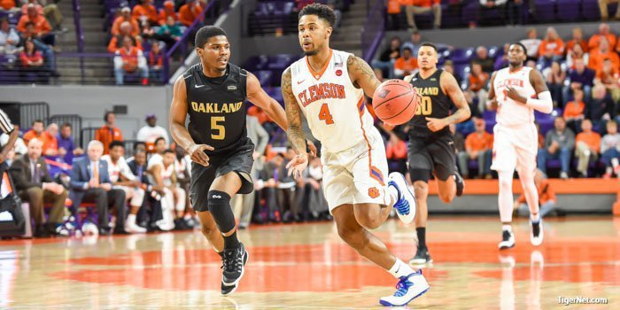 Clemson Basketball to face Ohio in tournament