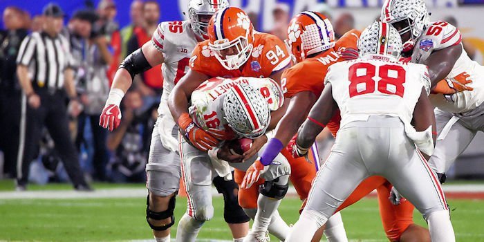 Clemson was dominant against Ohio State