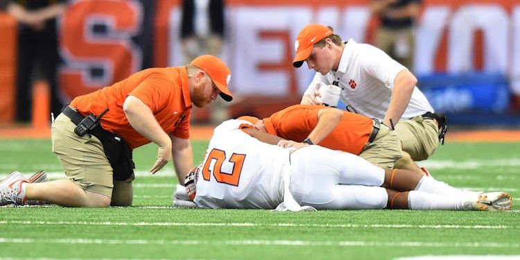 Bryant was injured at Syracuse (Photo by Rich Barnes, USA Today)