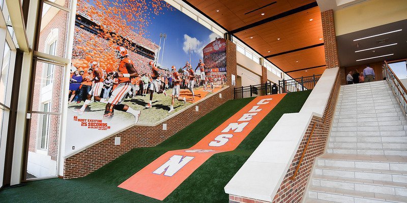 Clemson's Football Complex opened earlier this month 