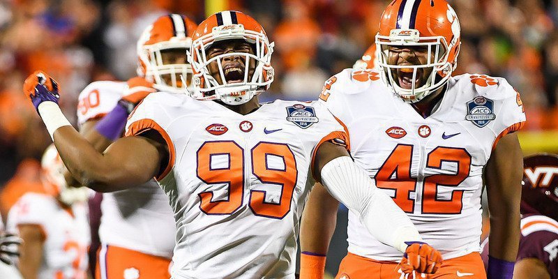 Clemson leads the country in sack rate on both standard and passing downs. 