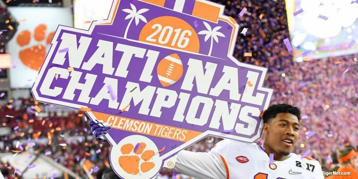 Clemson ranked in Top 10 in Capital One Cup Standings