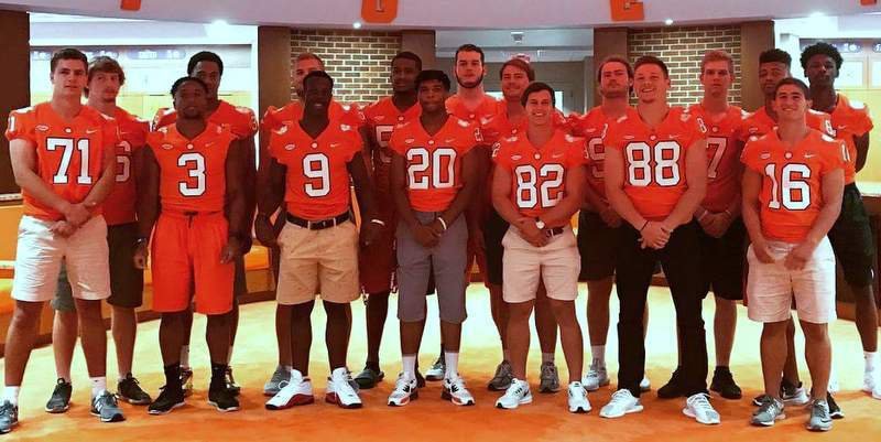 Clemson has assigned numbers for the incoming freshmen 