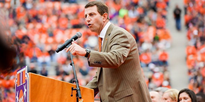 Swinney led Clemson to their 1st National Championship since 1981