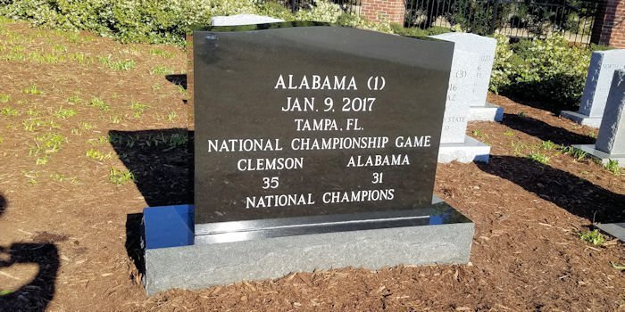 Clemson adds new tombstones in football graveyard