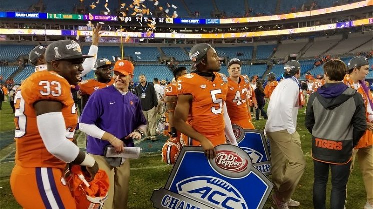 ACC title thoughts: A wreck, a chain, confetti and a trophy make for a memorable weekend